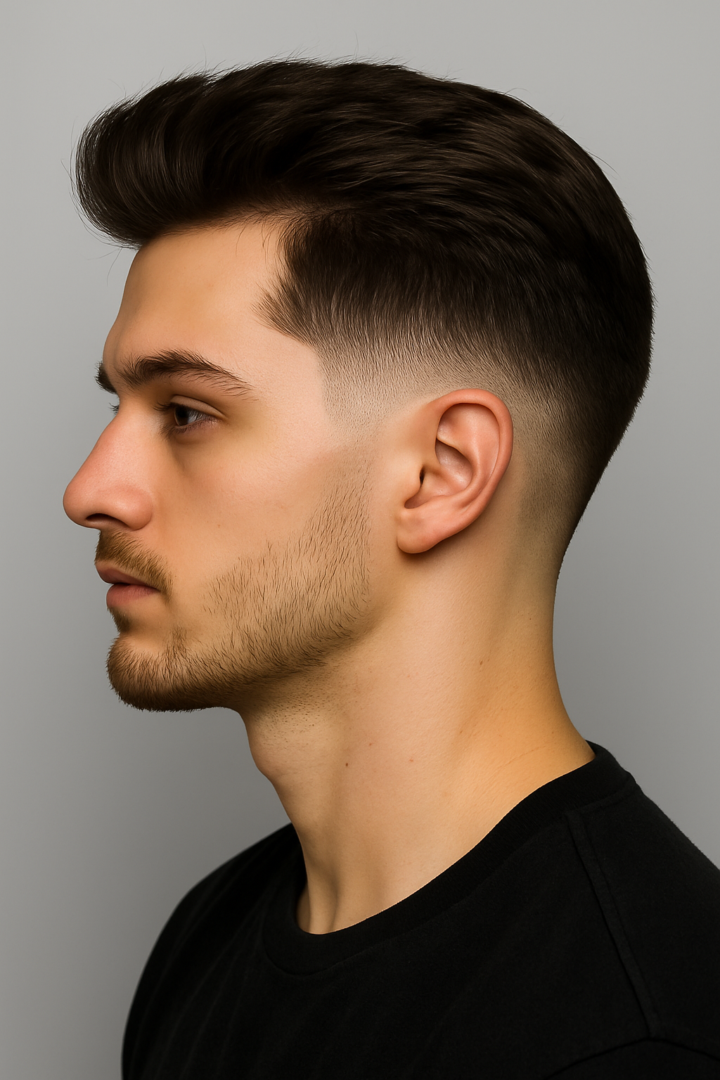 Low Fade Taper Cut