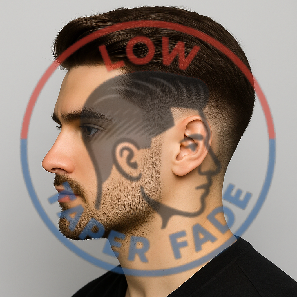 Low Taper Fade Haircut Male