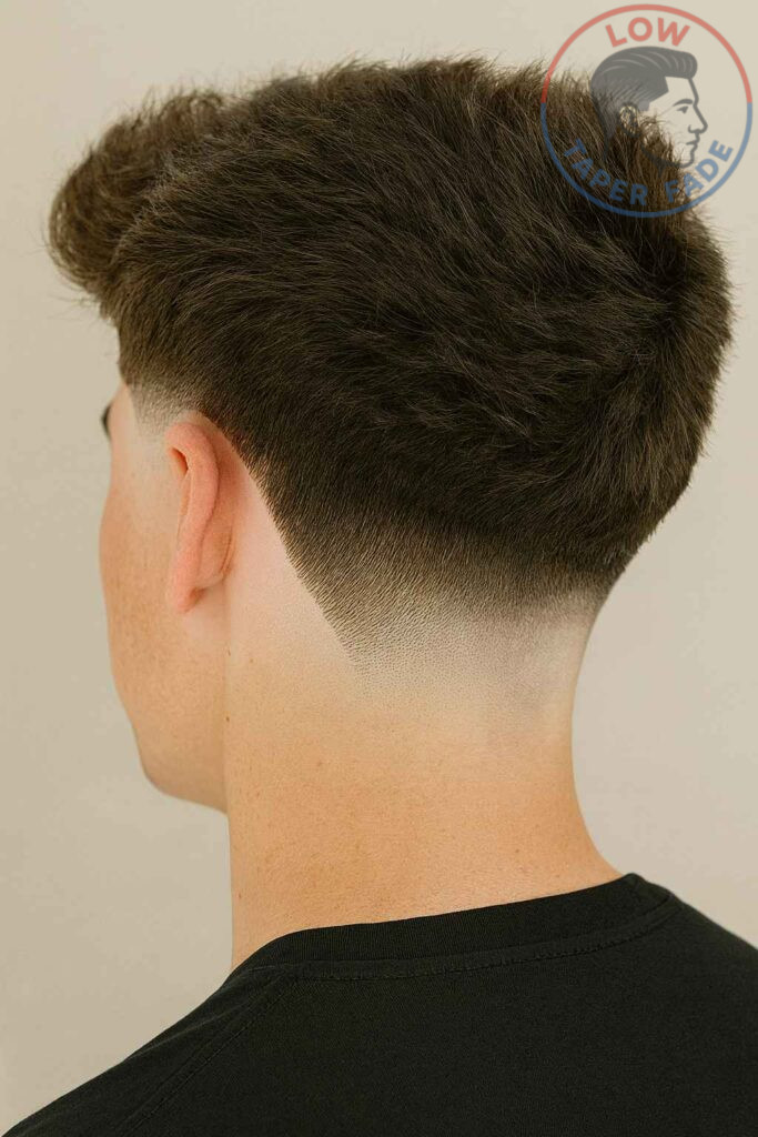 low taper drop fade