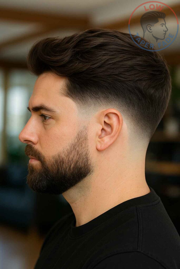 Low Taper Fade Haircut for Men