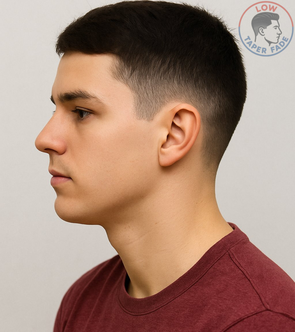 Low Fade Short Taper Haircut