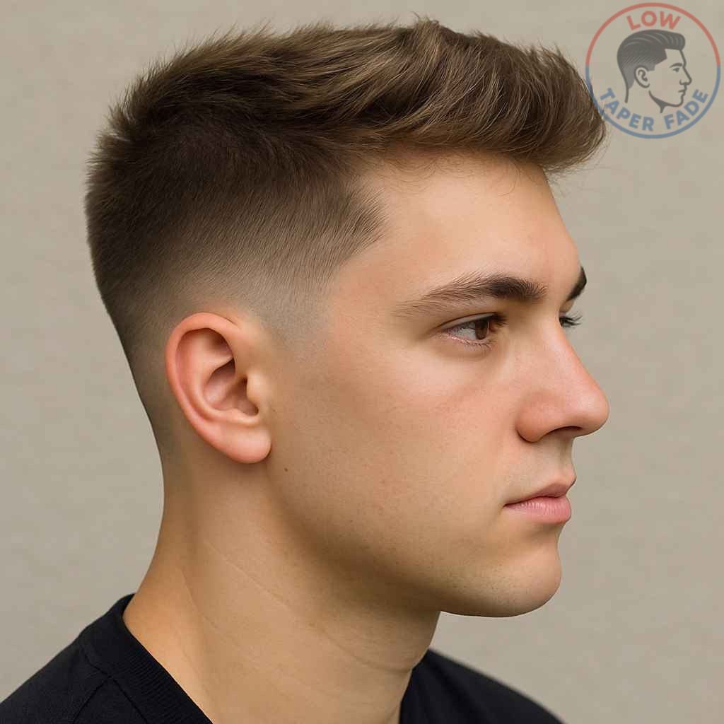 low fresh cut low taper fade