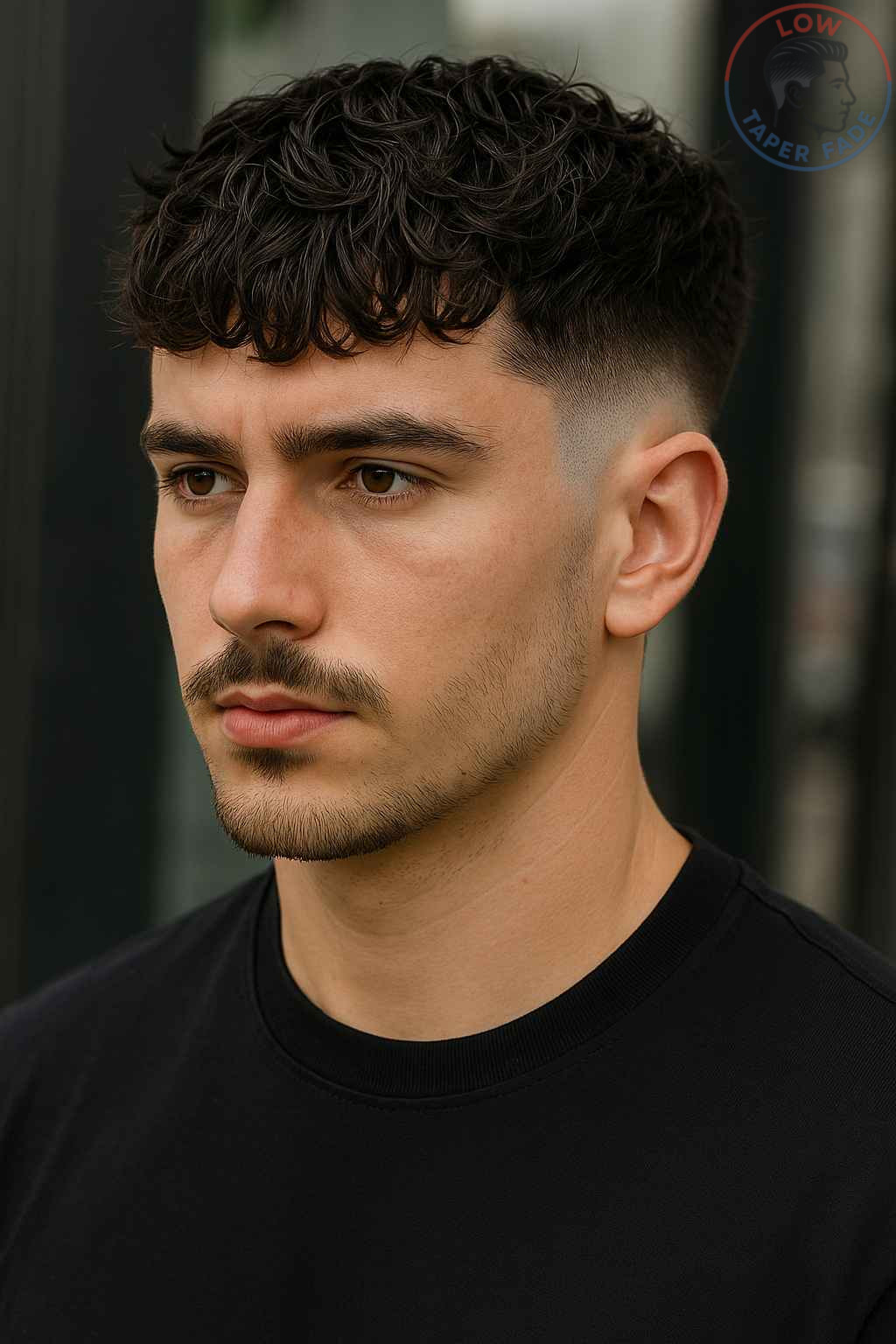 Textured Crop With Low Taper Fade