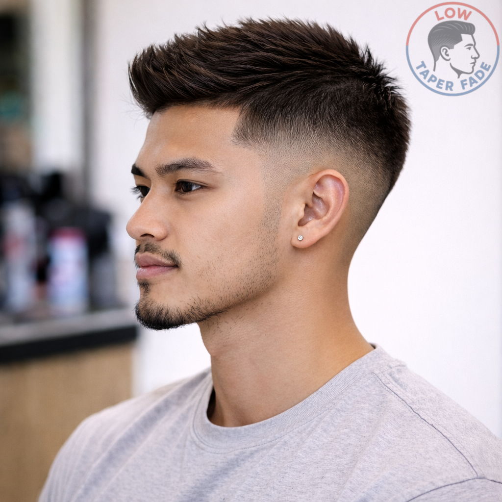 Hairstyle Taper Fade Low