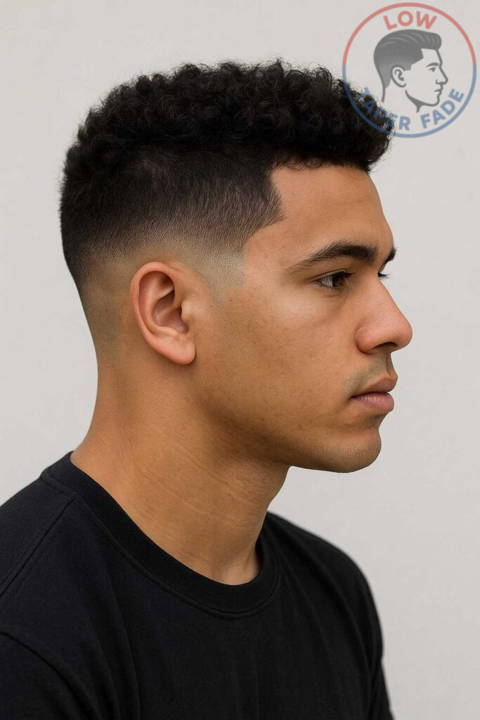 low taper fade mohawk