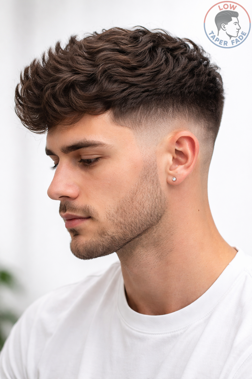 Wavy Low Taper Fade