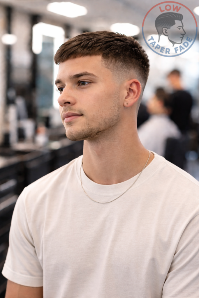Straight Hair Short Short Low Fade Taper