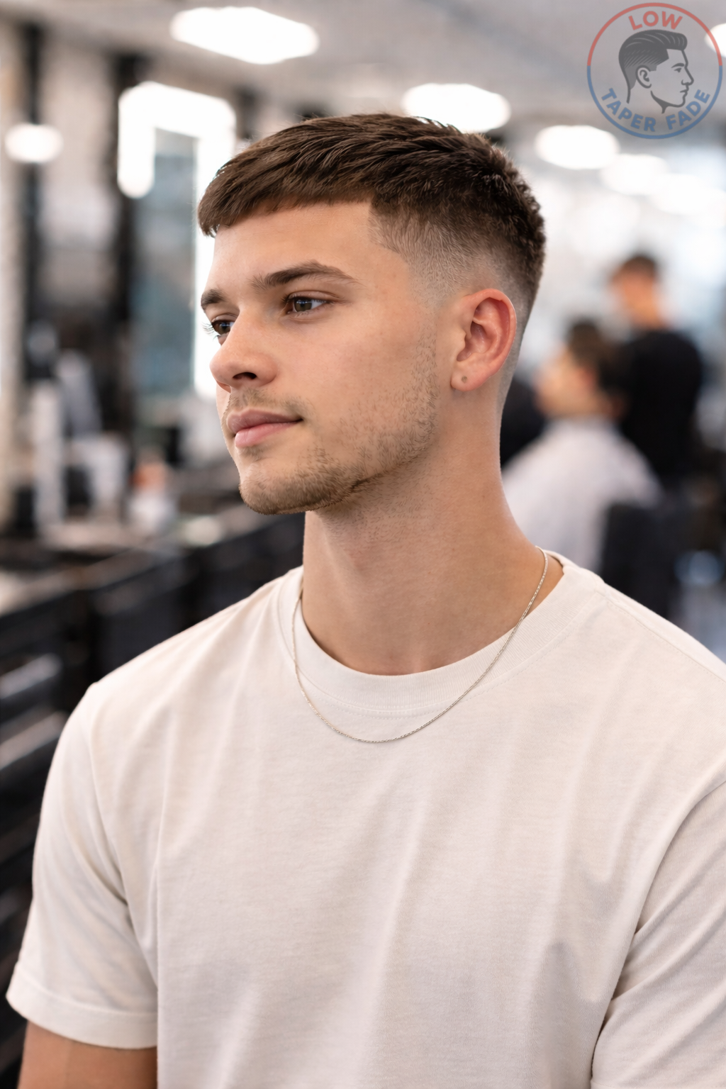 Straight Hair Short Short Low Fade Taper