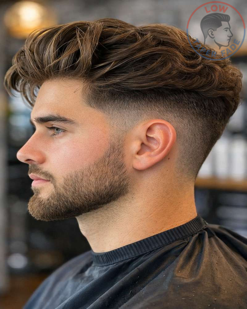 Low Taper Fade Men’s Haircut