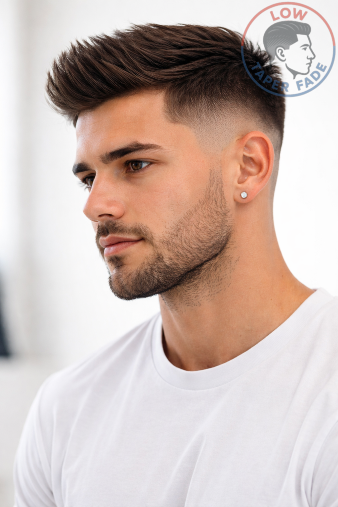 Low Taper Fade Haircuts Men