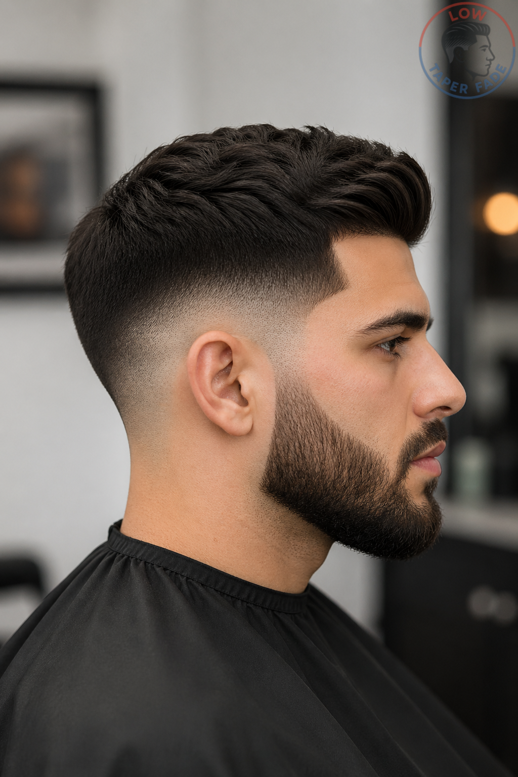 Beard Beard Taper Low Fade Haircut