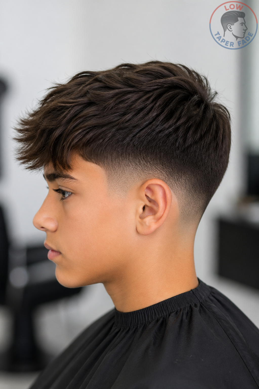 Low Taper Fade Haircut Boys