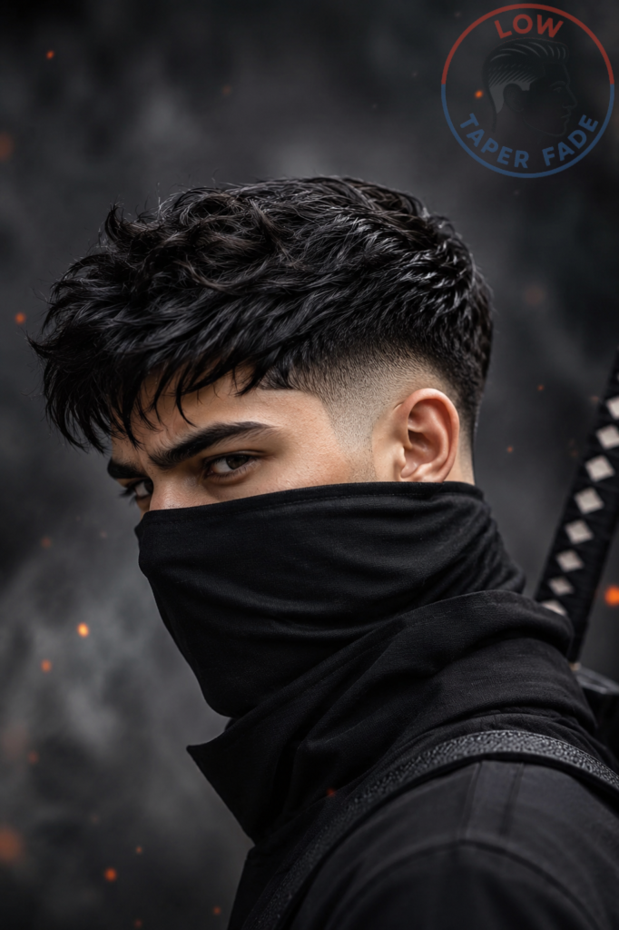 Low Taper Fade Face Ninja
